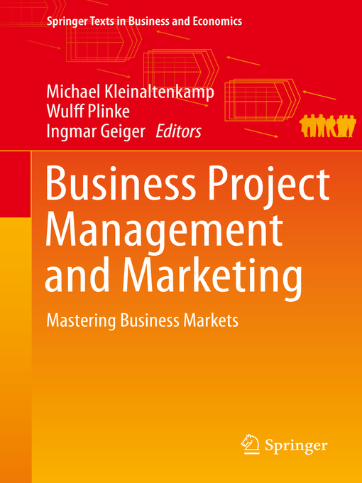 Title details for Business Project Management and Marketing by Michael Kleinaltenkamp - Available
